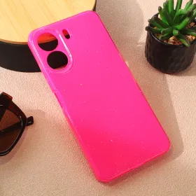 Futrola - maska Sparkle Dust za Xiaomi Redmi 13C pink.