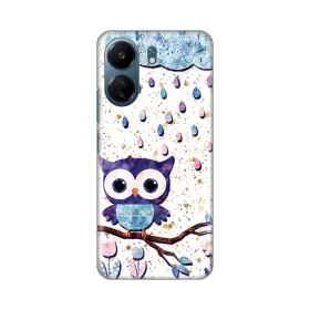 Silikonska futrola - maska print Skin za Xiaomi Redmi 13C Owl.
