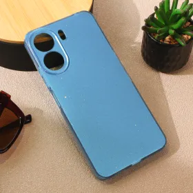 Futrola - maska Sparkle Dust za Xiaomi Redmi 13C plava.