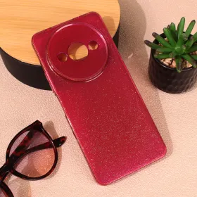 Futrola - maska Sparkle Dust za Xiaomi Redmi A3 bordo.