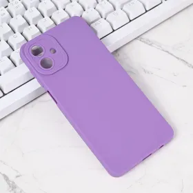 Futrola - maska Silikon Pro Camera za Samsung A075F Galaxy A07 4G ljubicasta.