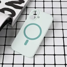 Futrola - maska Magsafe Pure color za iPhone 16 6.1 mint.