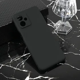 Silikonska futrola - maska Ultra Thin za Motorola Moto G54 mat crna.