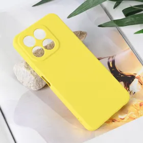 Futrola - maska Teracell Soft Velvet za Huawei Honor X6c zuta.