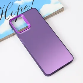 Futrola - maska Clear za Samsung A075F Galaxy A07 ljubicasta.