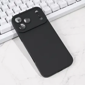 Futrola - maska Silikon Pro Camera za iPhone 17 Pro Max 6.9 crna.