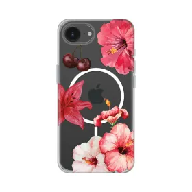 Futrola - maska print Magsafe za iPhone 16e 6.1 Hibiscus.