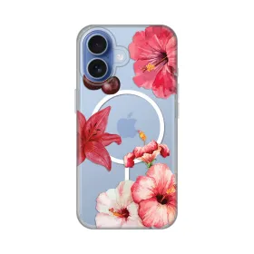 Futrola - maska print Magsafe za iPhone 17 6.3 Hibiscus.