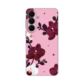 Silikonska futrola - maska print Skin za Samsung S731B Galaxy S25 Fe Pink Orchid.