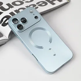 Futrola - maska Magsafe Chrome za iPhone 17 Pro Max 6.9 plava.