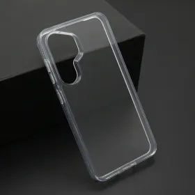 Futrola - maska COLOR FRAME za Samsung S931 Galaxy S25 5G srebrna (providna) (MS).