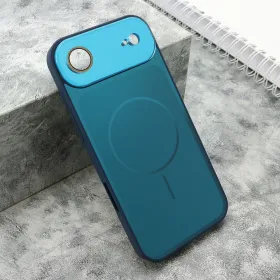 Futrola - maska COLOR METAL MagSafe II za iPhone AIR (6.6) plava (MS).