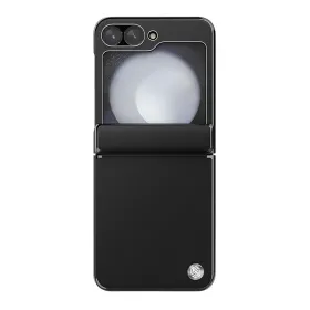 Futrola - maska Nillkin Cam Shield Leather Case za Samsung F741B/F761B Galaxy Z Flip 6 5G/Z Flip 7 FE 5G crna (MS).
