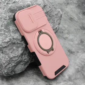 Futrola - maska DEFENDER CAMSHIELD za iPhone 17 (6.3) roze (MS).
