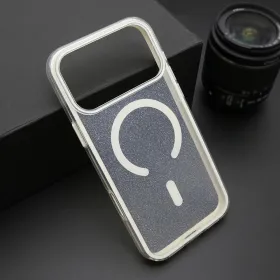 Futrola - maska CRYSTAL MagSafe za iPhone 17 Pro Max (6.9) bela (MS).