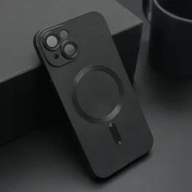 Futrola - maska ELEGANT MAGSAFE za iPhone 14 (6.1) crna (MS).