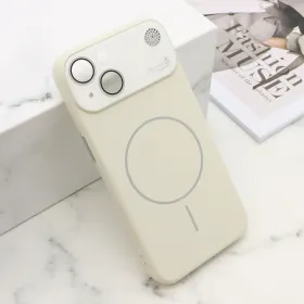 Futrola - maska PASTEL DREAMS MagSafe za iPhone 14 (6.1) bela (MS).