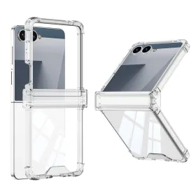 Futrola - maska Transparent COLOR LINE za Samsung F751B Galaxy Z Flip 7 5G providna (GKK case) (MS).