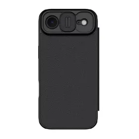 Futrola - maska NILLKIN QIN Pro za iPhone AIR (6.6) crna (MS).