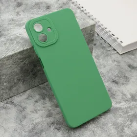 Silikonska futrola - maska Pro Camera za Samsung A075F Galaxy A07 tamno zelena (MS).