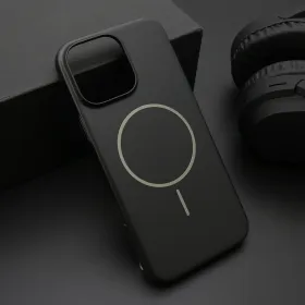 Futrola - maska PURE mat MagSafe za iPhone 16 Pro Max (6.9) crna (MS).
