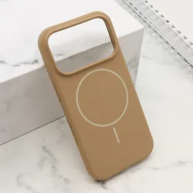 Futrola - maska PURE MagSafe za iPhone 17 Pro (6.3) braon (MS).