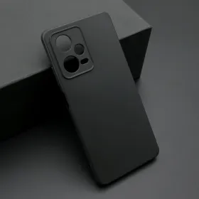 Futrola - maska ultra tanki KOLOR za Xiaomi Redmi Note 12 Pro 5G crna (MS).