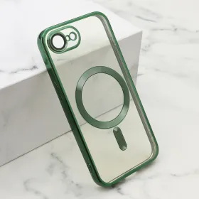 Futrola - maska CAMERA PROTECT MagSafe za iPhone 16E (6.1) zelena (MS).