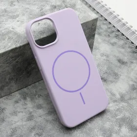 Futrola - maska FLEX MagSafe za iPhone 13 (6.1) ljubicasta (MS).