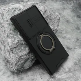 Futrola - maska DEFENDER CAMSHIELD za Samsung S928 Galaxy S24 Ultra 5G crna (MS).