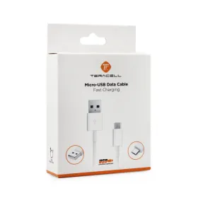 USB Data kabl Teracell Plus 2.4A micro USB crni 1.2m.