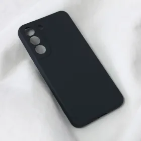 Futrola - maska Teracell Soft Velvet za Samsung Galaxy S22 5G crna.