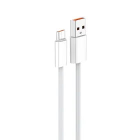 USB Data kabl LDNIO LS891 25W Fast micro USB beli 1m.