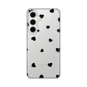 Silikonska futrola - maska print Skin za Samsung S721B Galaxy S24 Fe Hearts.