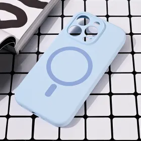 Futrola - maska Magsafe Pure color za iPhone 16 Pro 6.3 svetlo plava.