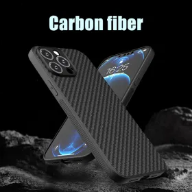 Futrola - maska Carbon fiber za Samsung S931 Galaxy S25 crna.