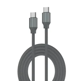 USB Data kabl LDNIO LC441c-100W Type C na Type C sivi 1m.