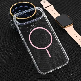 Futrola - maska Magsafe Color Line za iPhone 17 Air 6.6 roze.
