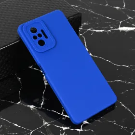 Futrola - maska Teracell Giulietta za Xiaomi Redmi Note 10 Pro/Redmi Note 10 Pro Max mat plava.