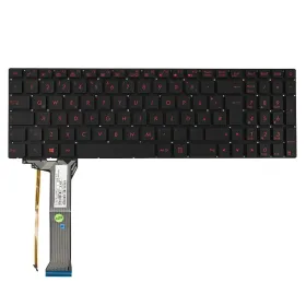 Tastatura za laptop Asus GL552 GL552J GL552JX GL552V GL552VL GL552VX veliki enter sa pozadinskim osvetljenjem.