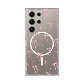 Futrola - maska print Magsafe za Samsung S928B Galaxy S24 Ultra Cute Bows.