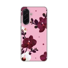 Silikonska futrola - maska print Skin za Samsung A366 Galaxy A36 5G Pink Orchid.
