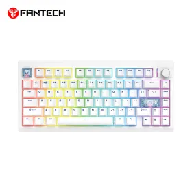 Tastatura Mehanicka Gaming Fantech MK921 Maxfit 8 Wireless white white switch.