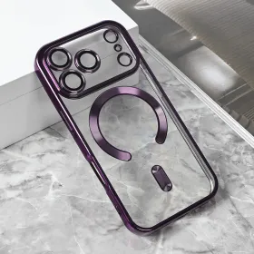 Futrola - maska Magsafe Lux za iPhone 17 Pro 6.3 ljubicasta.