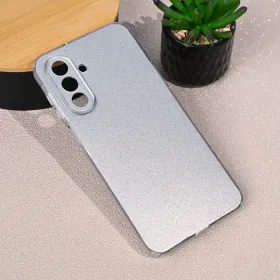 Futrola - maska Sparkle Dust za Samsung A175 Galaxy A17 srebrna.