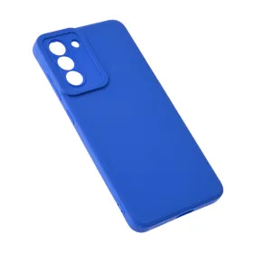 Futrola - maska Teracell Giulietta za Samsung G990 Galaxy S21 FE mat plava.