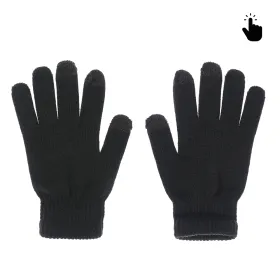 Rukavice za touchscreen RY M (22cm) crne.