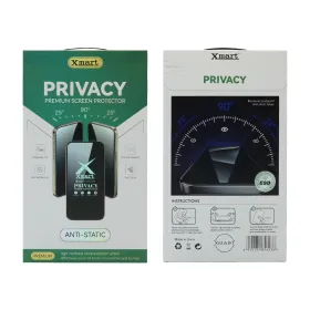 Zaštino staklo (glass) X mart 9D PRIVACY za iPhone 16 (6.1) (MS).