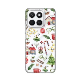 Silikonska futrola - maska print Skin za Huawei Honor X8c Winter Spirit.
