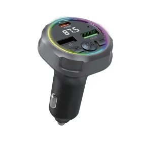 FM modulator Superior C63 QC 3.0 PD 30W crni (MS).